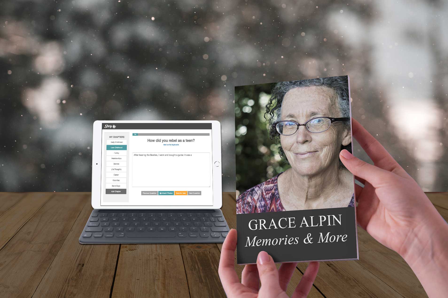 autobiography book writer background